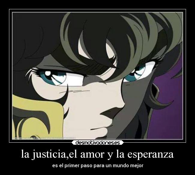 la justicia,el amor y la esperanza - 