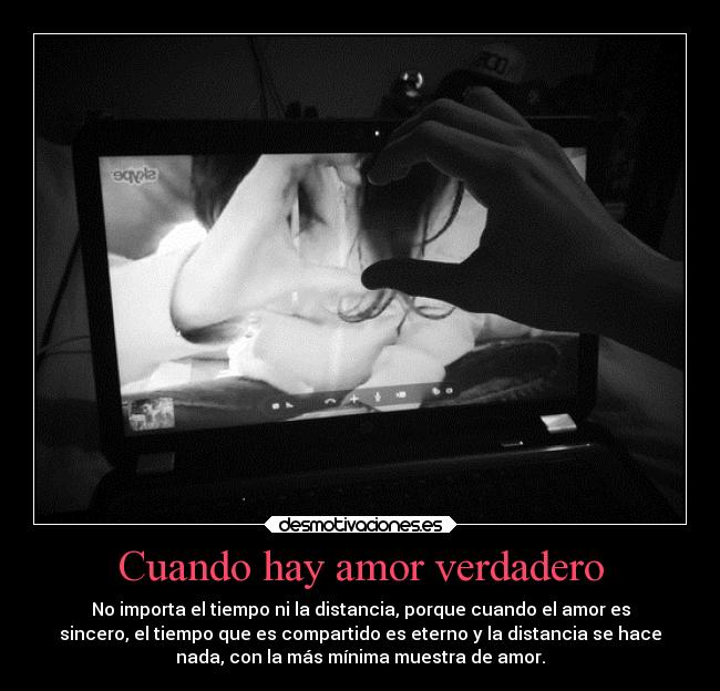 Cuando hay amor verdadero -