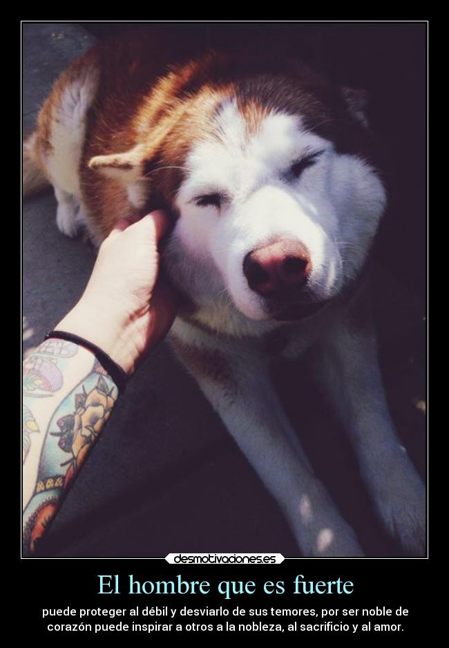 El hombre que es fuerte - 