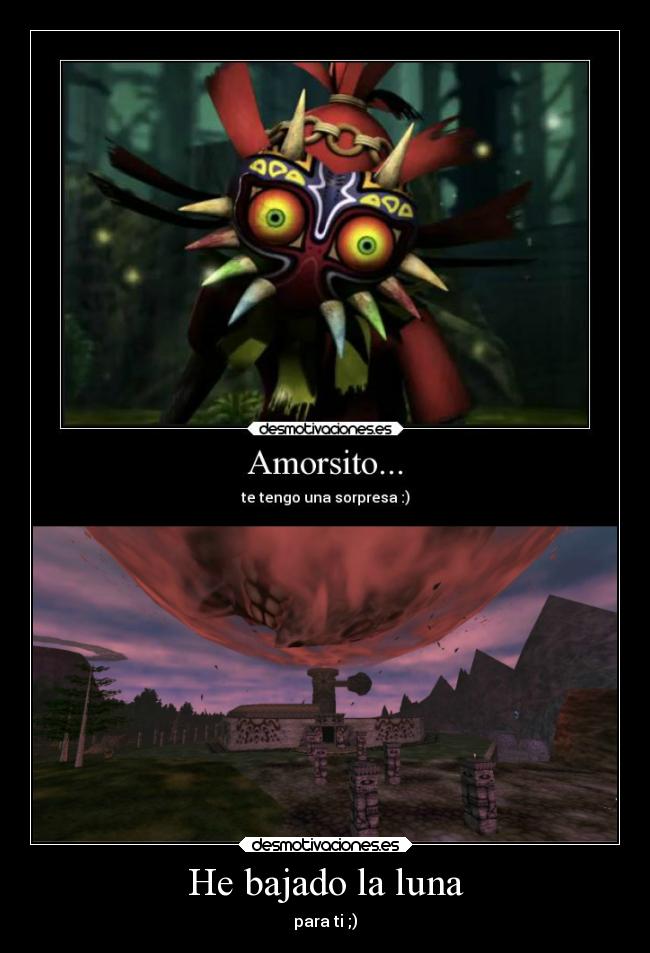 He bajado la luna -