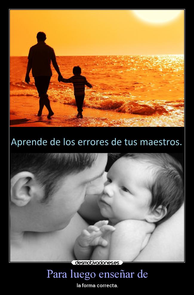 Para luego enseñar de - 