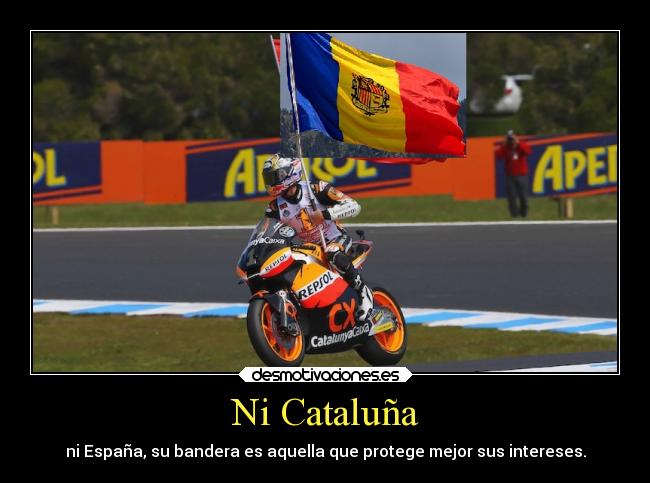 Ni Cataluña - ni España, su bandera es aquella que protege mejor sus intereses.