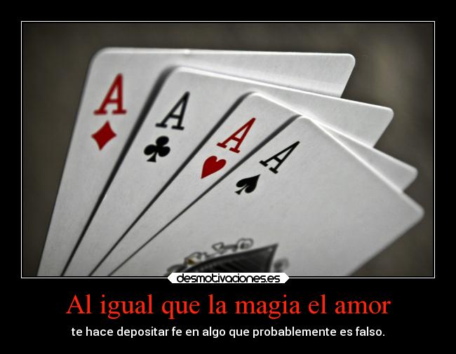 Al igual que la magia el amor - 