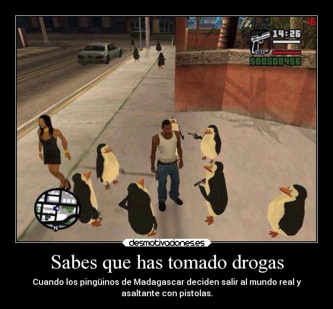 carteles animales pinguinosdemadagascar desmotivaciones