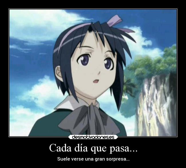 Cada día que pasa... -
