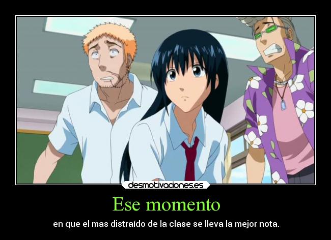 carteles anime companeros facultad colegio sidra preferida desmotivaciones