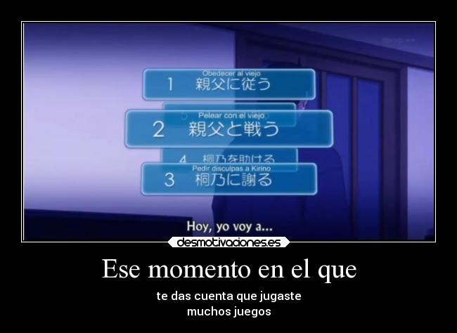 Ese momento en el que -
