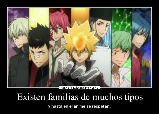 Existen familias de muchos tipos -