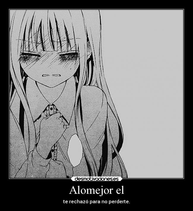 carteles anime desmotivaciones