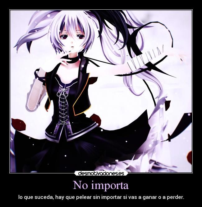 carteles anime flower vflower vocaloid desmotivaciones