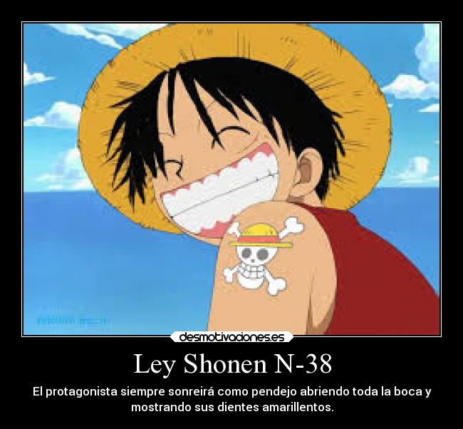 carteles anime leyshonen killergally1995 desmotivaciones