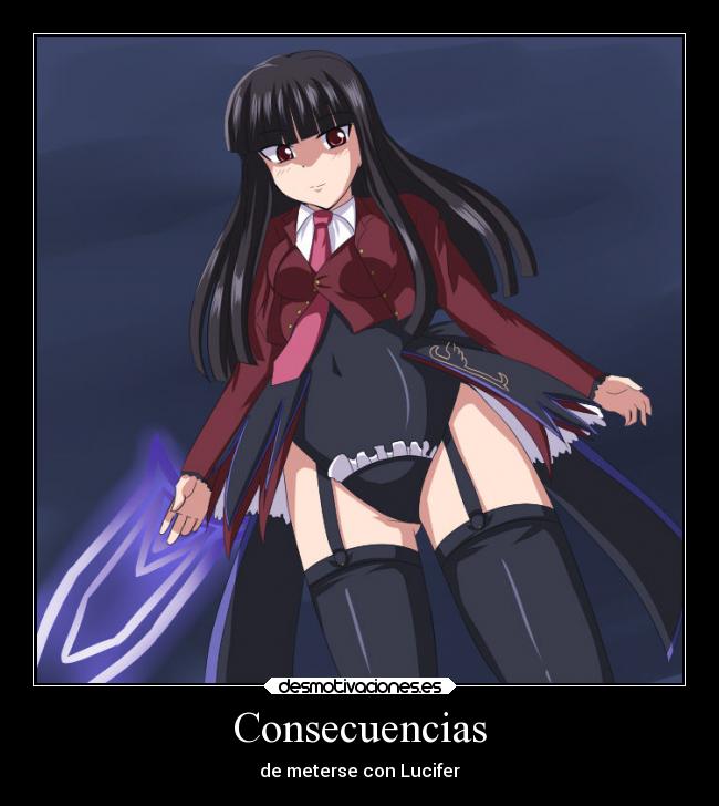 Consecuencias - de meterse con Lucifer