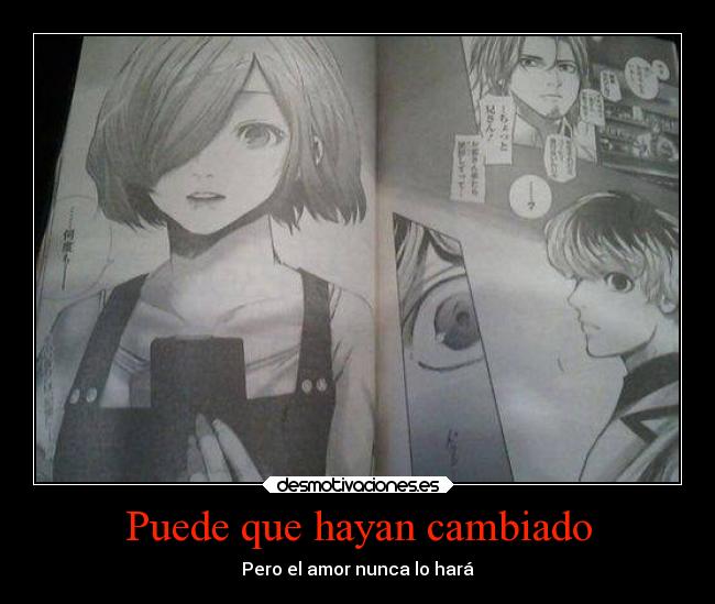 Puede que hayan cambiado - Pero el amor nunca lo hará