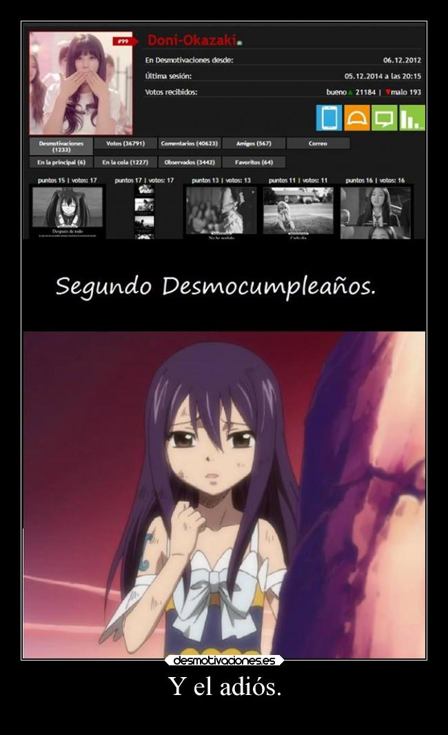 carteles anime ultimocartel desmocumple insigniaconphotoshop doni desmotivaciones