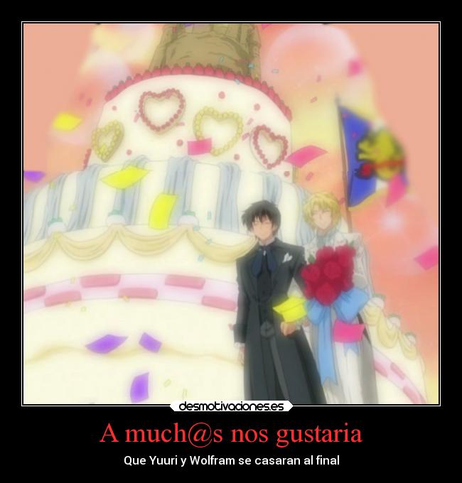 carteles anime yaoi kyou kara maou desmotivaciones