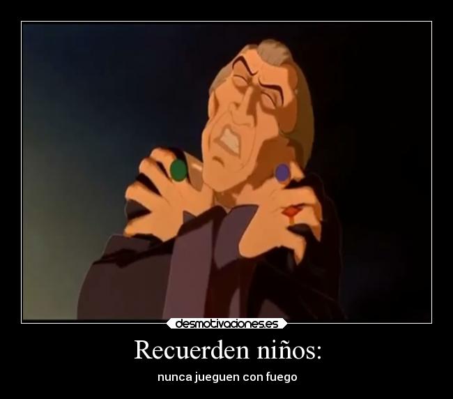 Recuerden niños: - 
