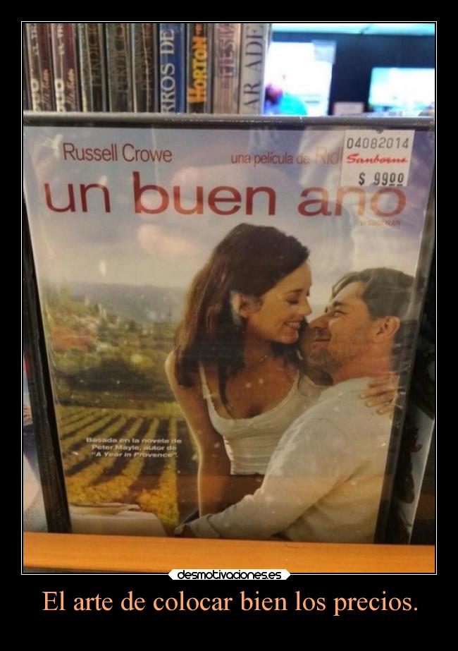 El arte de colocar bien los precios. - 