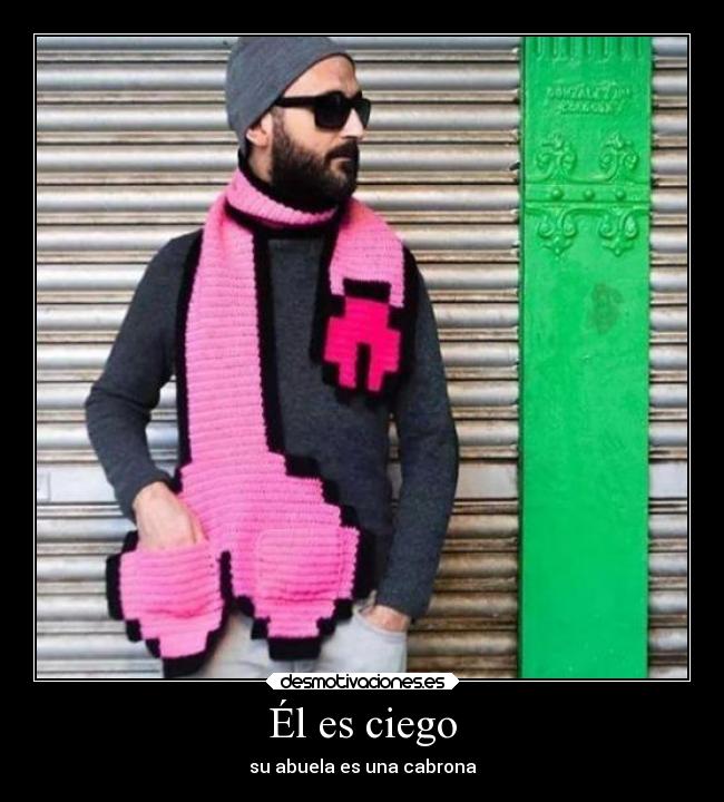 Él es ciego - su abuela es una cabrona