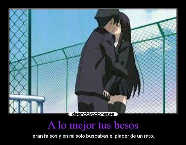 A lo mejor tus besos - 
