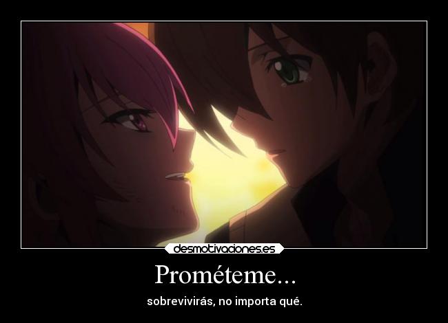 carteles besos sonrisa promesas mine tatsumi akame kill desmotivaciones