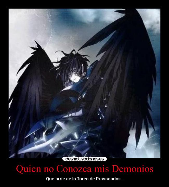 Quien no Conozca mis Demonios - 