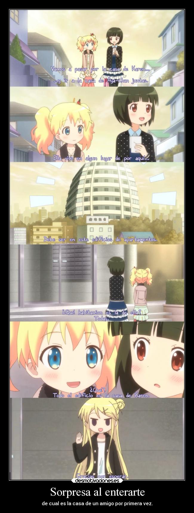 Sorpresa al enterarte -