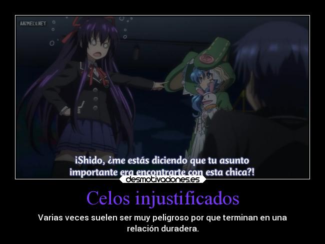 Celos injustificados -