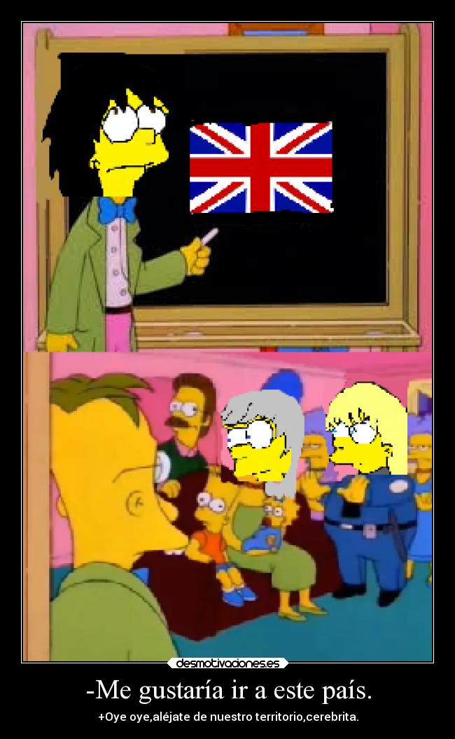 -Me gustaría ir a este país. -