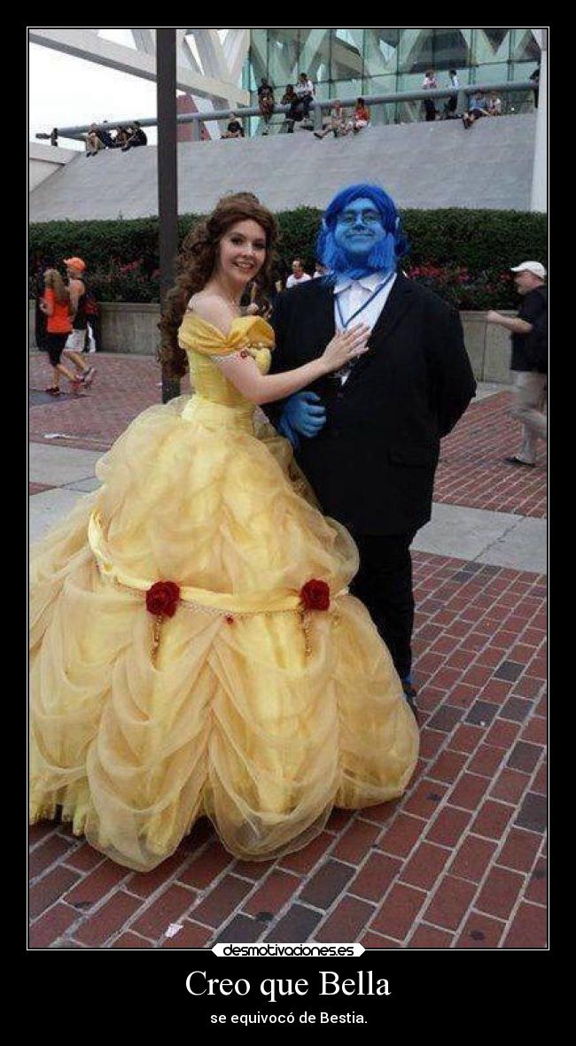 Creo que Bella - se equivocó de Bestia.