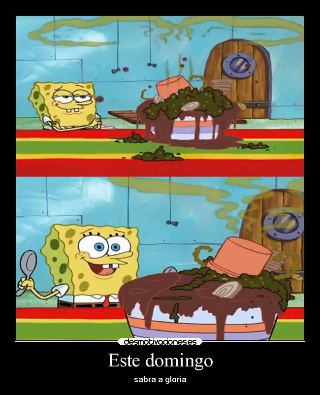 Este domingo - sabra a gloria