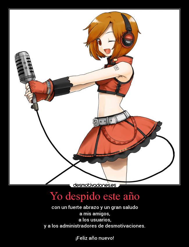 Yo despido este año -