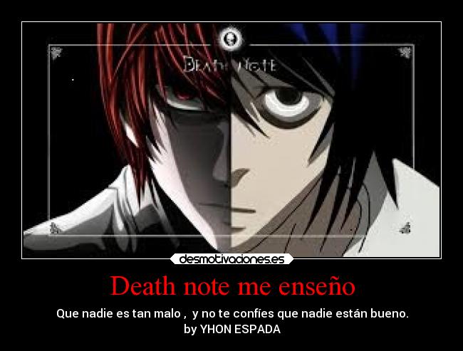 Death note me enseño - 
