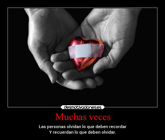 Muchas veces -