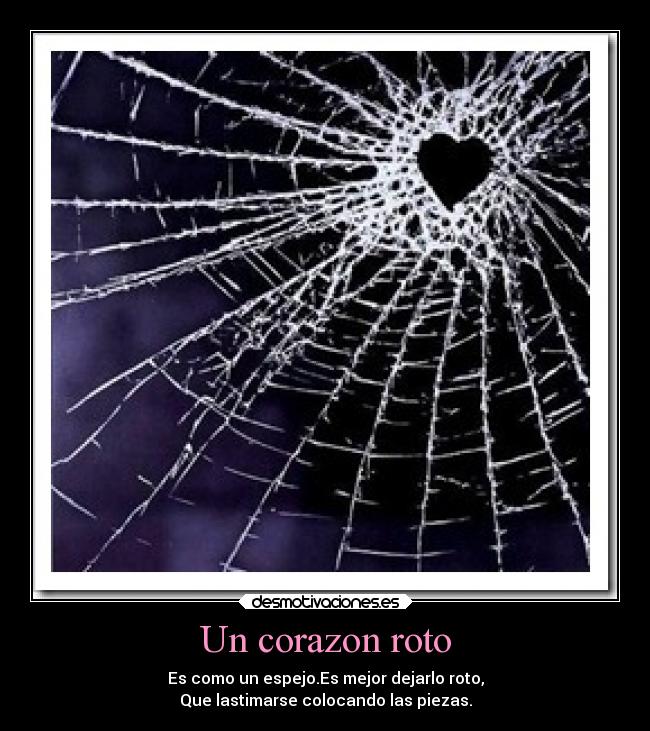 Un corazon roto -