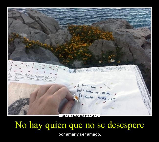 No hay quien que no se desespere - 