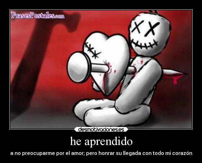 he aprendido - 