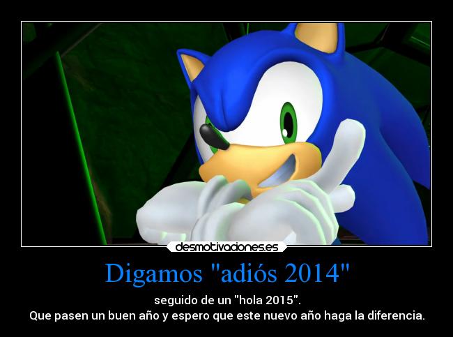 Digamos adiós 2014 -