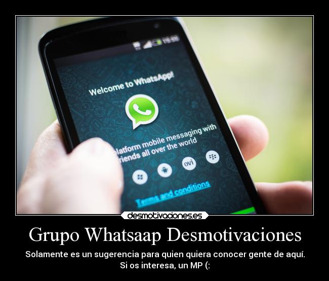 Grupo Whatsaap Desmotivaciones -