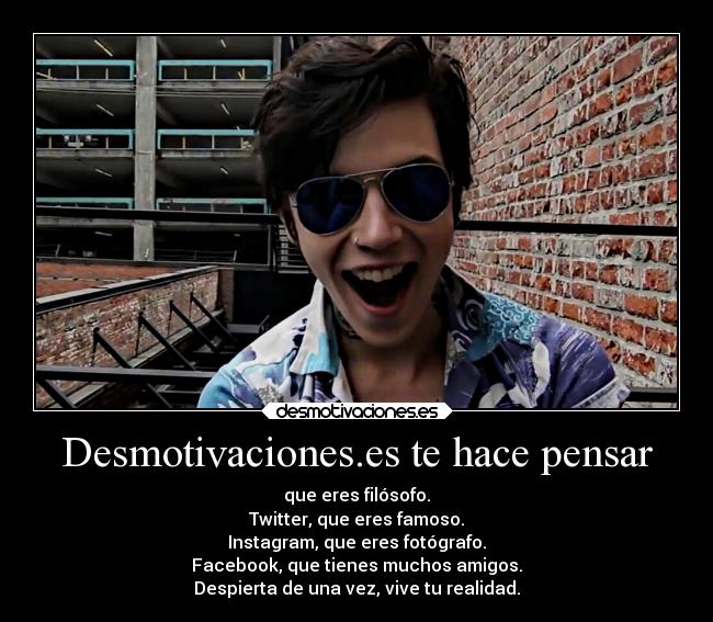 Desmotivaciones.es te hace pensar -