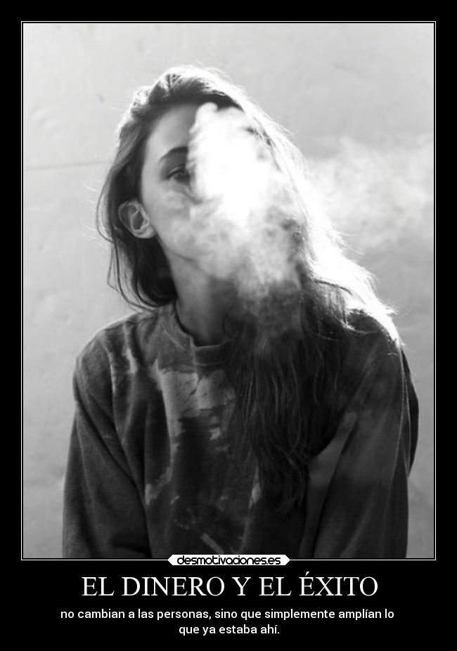 carteles dinero dinero cambio desmotivaciones