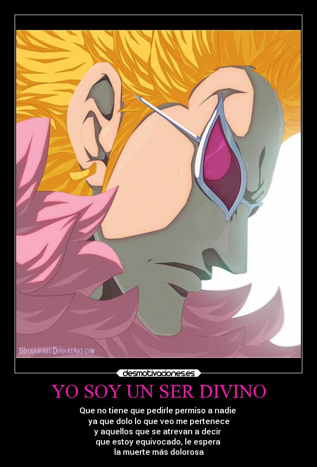 carteles dios anime sovervia desmotivaciones