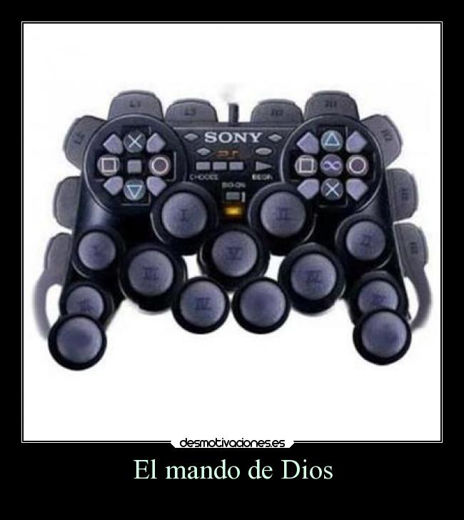 carteles dios videojuegos desmotivaciones