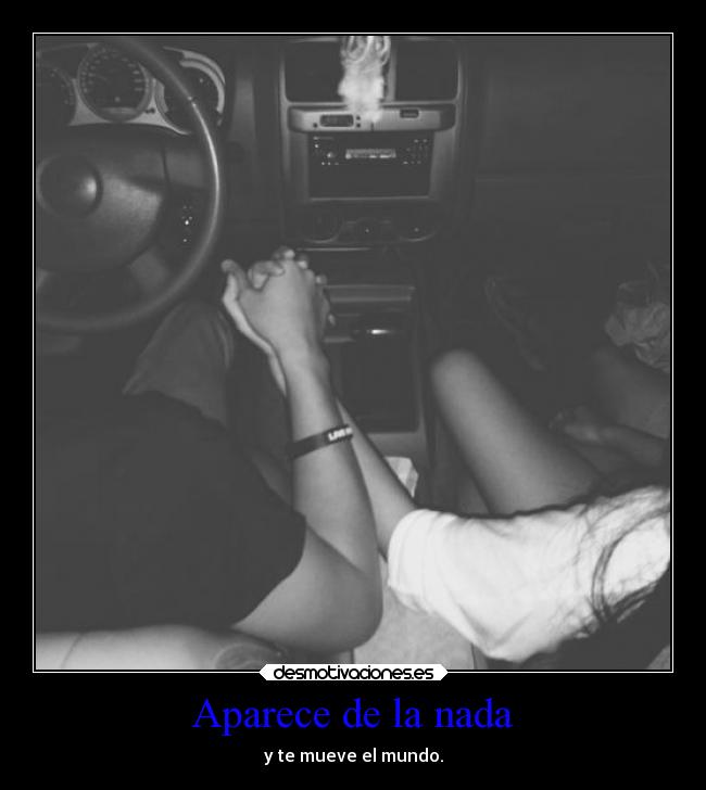 Aparece de la nada - 