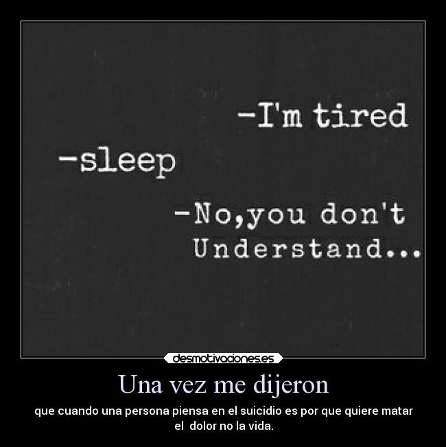 Una vez me dijeron -