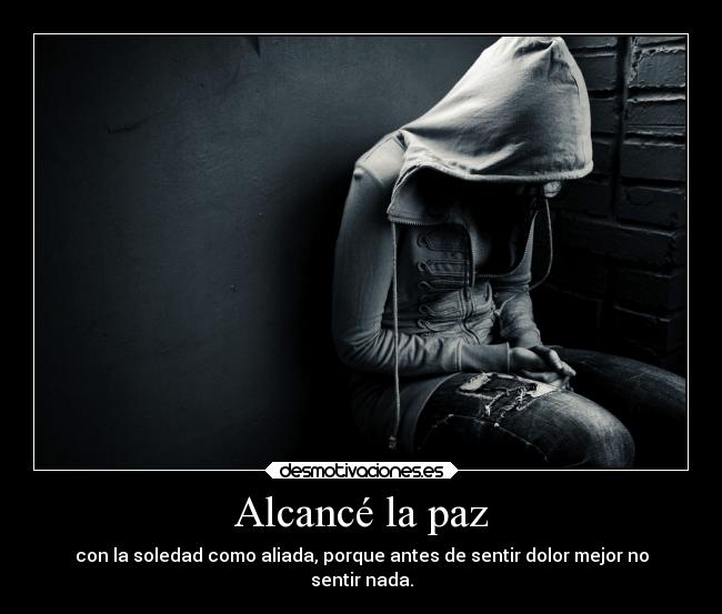 carteles dolor imaginacion paz desmotivaciones