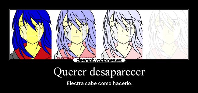 Querer desaparecer - 