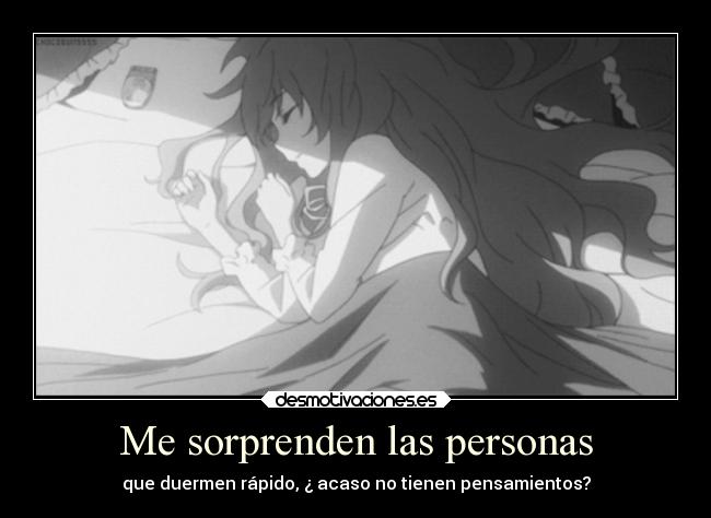 Me sorprenden las personas - 