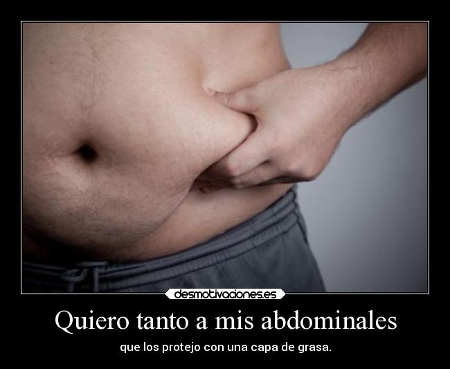 Quiero tanto a mis abdominales - 