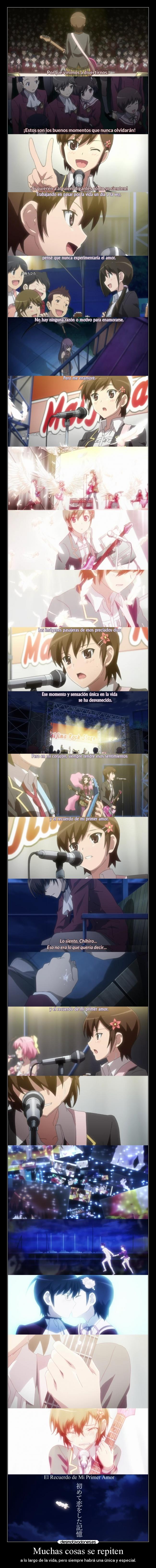 Muchas cosas se repiten -