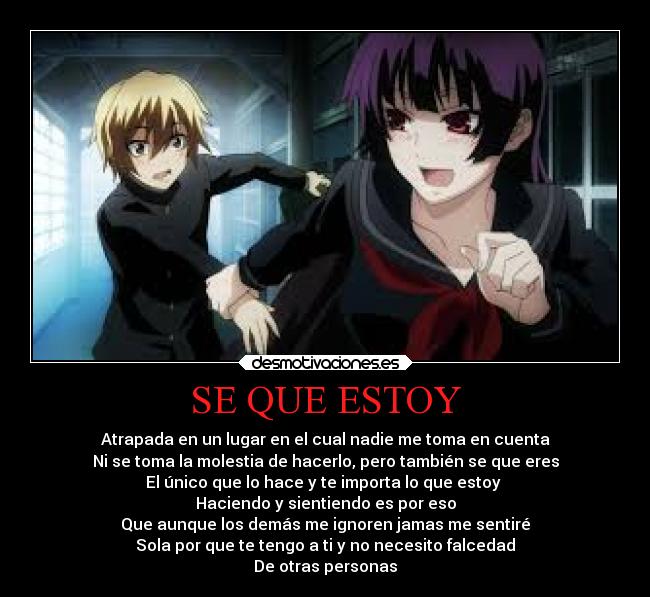 carteles felicidad amor anime tasogareotomexamnesia desmotivaciones